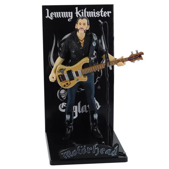 Motorhead Lemmy Kilmister Deluxe Figure Rickenbacker Guitar Eagle {1}