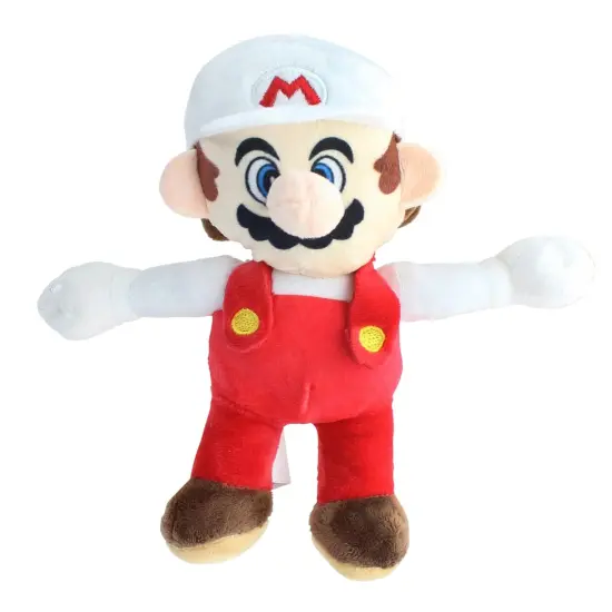 Super Mario 8.5 Inch Character Plush | Fire Mario {1}