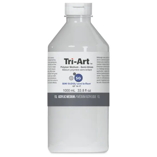 Tri-Art Acrylic Polymer - Semi-Gloss, 1 L {1}