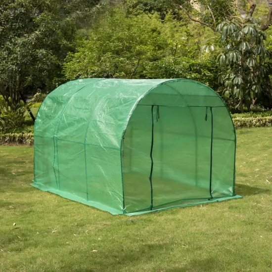 Green Outdoor Portable Garden Plant Walk-In Greenhouse and Garden Hot House Waterproof {3}