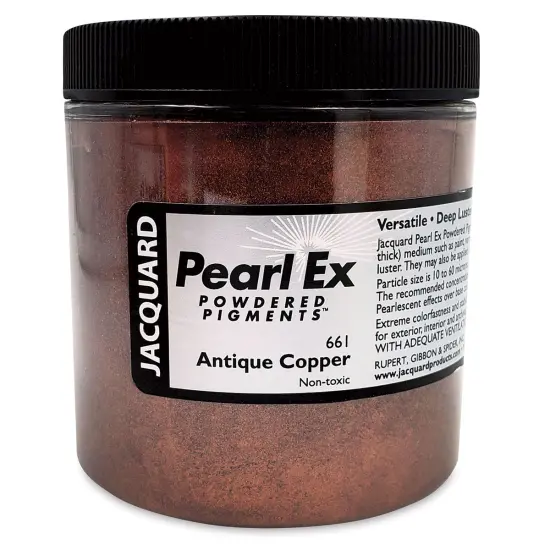 Jacquard Pearl-Ex Pigment - 4 oz, Antique Copper, Jar {1}