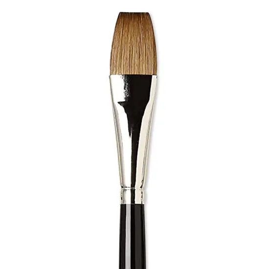 Da Vinci Maestro Kolinsky Brush - Flat, Short Handle, Size 16 {1}