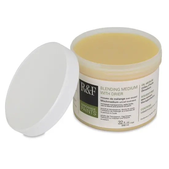 R & F Oil Blending Medium w/ Drier - 32 oz Jar {1}