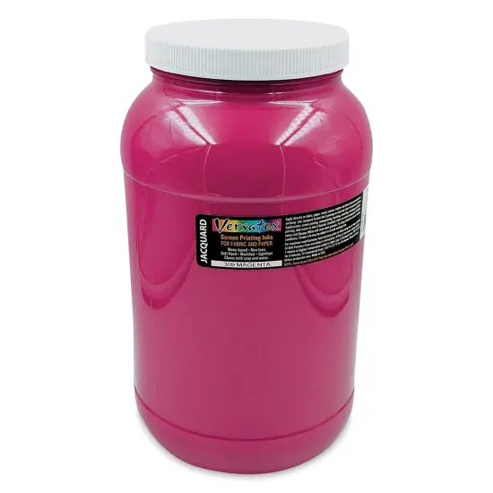 Jacquard Versatex Screen Printing Ink - Magenta, 128 oz jar {1}