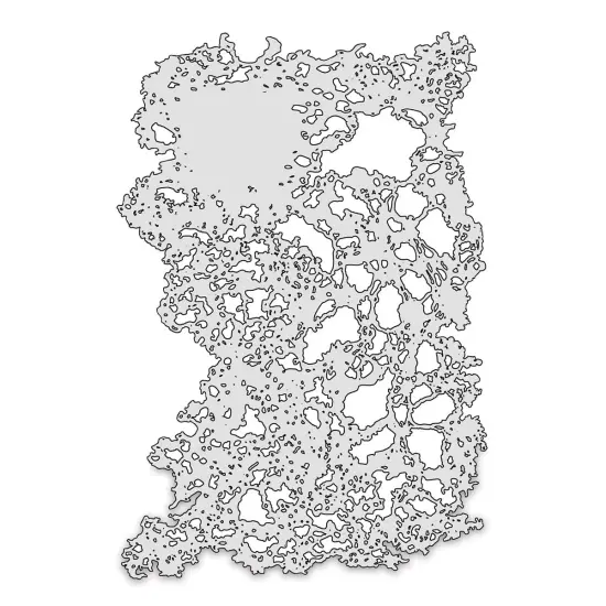 Iwata Artool Freehand Template - Set of 3, Texture FX Mini Series {2}