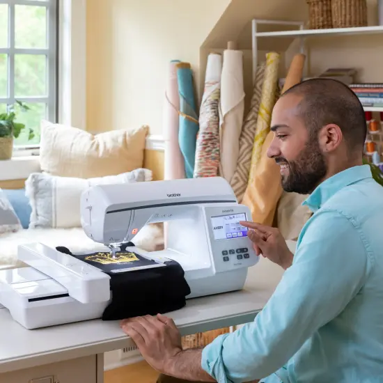 Brother NQ1700E 6" x 10" Computerized Embroidery Machine {4}