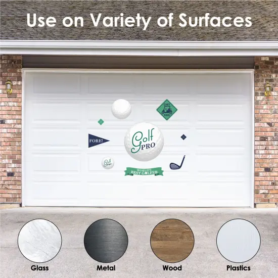 Big Dot of Happiness Par-Tee Time - Golf - Peel and Stick Sports Decor Vinyl Wall Art Stickers - Wall Decals - Set of 20 {6}