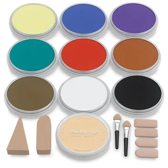 PanPastel Artists&rsquo; Painting Pastels Set - Painting Colors, Set of 10 {2}