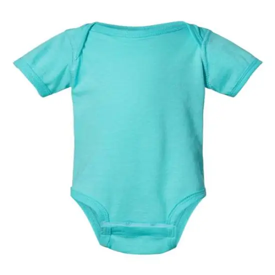 Rabbit Skins&reg; Classic Baby Fine Jersey One Piece Caribbean {2}