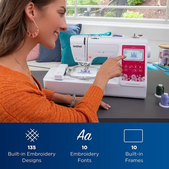 Brother PE545 4" x 4" Computerized Embroidery Machine {5}