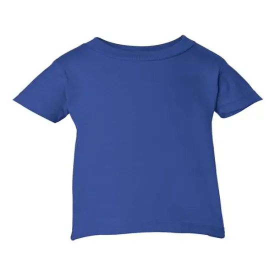 Rabbit Skins&reg; Infant Classic Cotton Jersey Tee Royal {2}