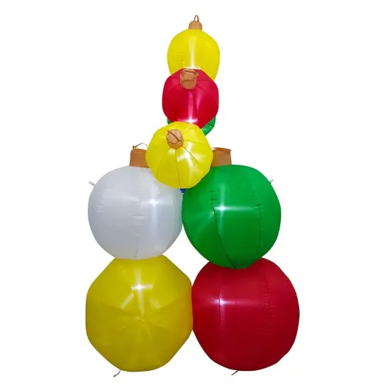 8' Air Blown Inflatable Pile of Christmas Ornaments GTC00147-8 {1}