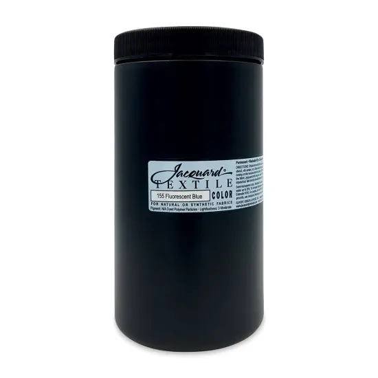 Jacquard Textile Color - Fluorescent Blue, 32 oz jar {1}