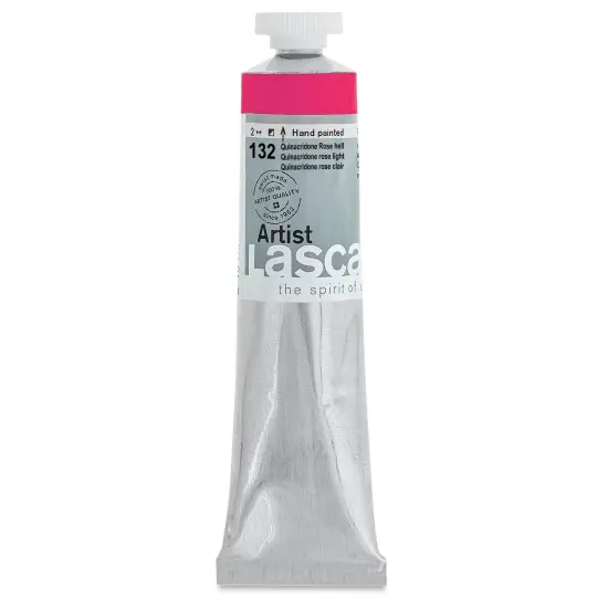 Lascaux Artist Acrylics - Quinacridone Rose Light, 45 ml tube {1}