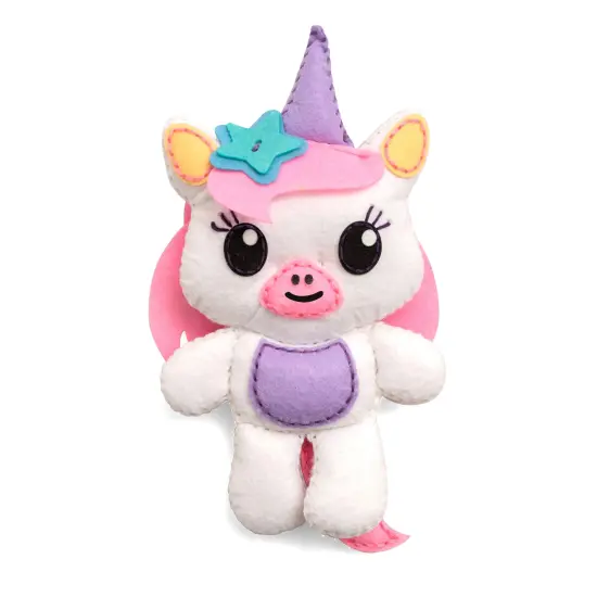 Colorbok Felt Softie Kit-Unicorn {3}