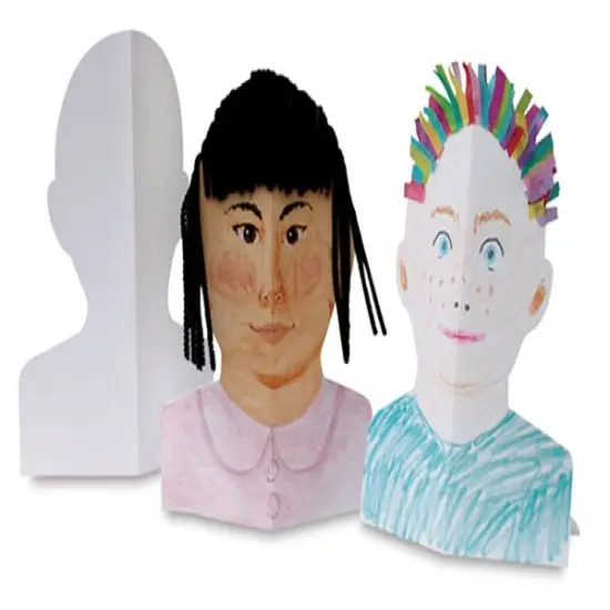 Roylco Stand Up Self Portrait - Pkg of 40 {2}