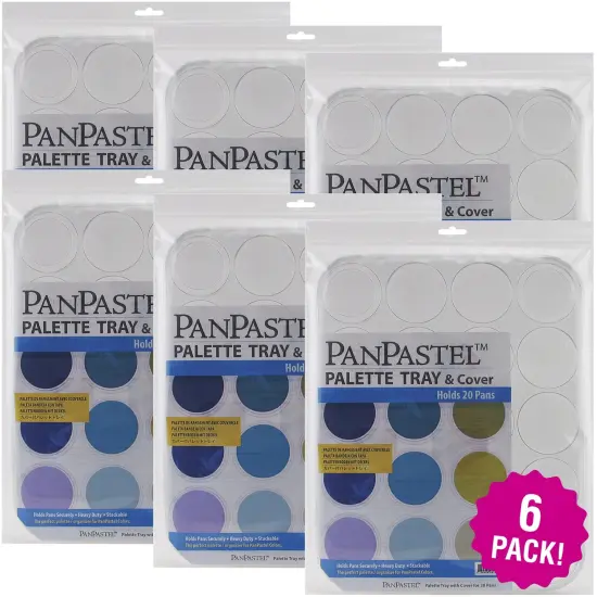 Multipack of 6 - PanPastel Palette Tray-14"X11" - 20 Cavity {1}