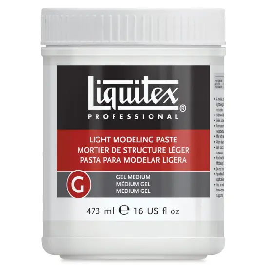 Liquitex Light Modeling Paste - 16 oz jar {2}