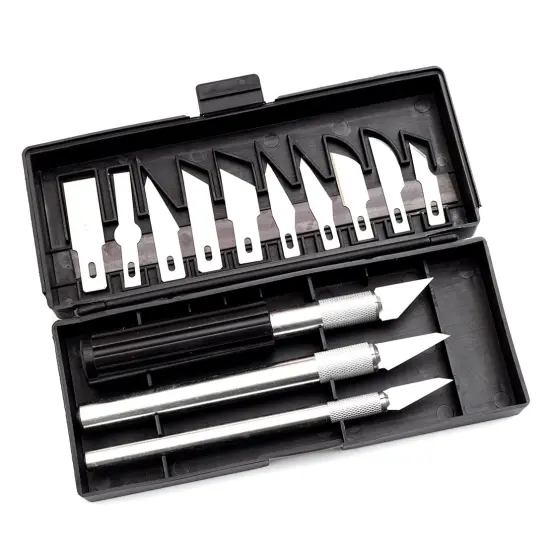 TOOL - American Crafts - ART SUPPLY BASICS - HOBBY KNIFE SET (13 PIECE) 354853 {2}