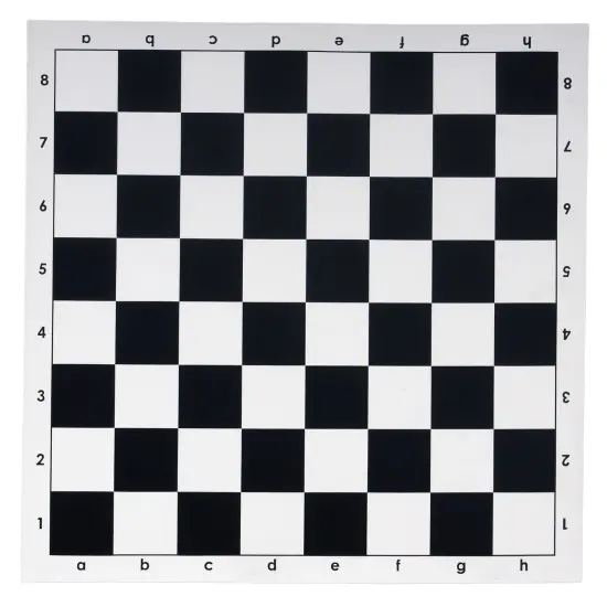 Complete Tournament Chess Set &ndash; Plastic Chess Pieces with Roll-up Chess Board and Travel Canvas Bag {4}