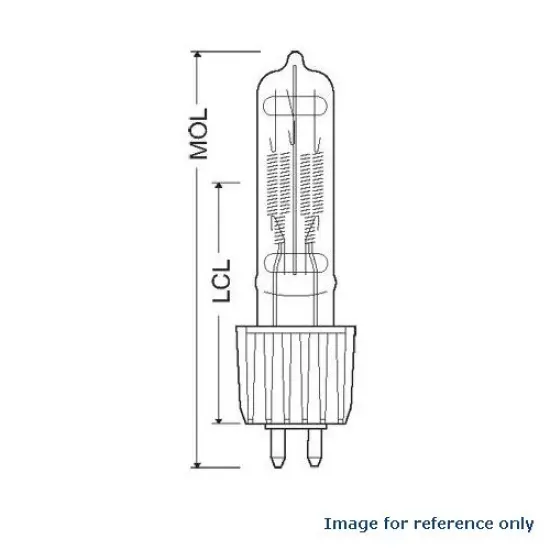 HPL-750 750w 120V T6 USHIO HPL HPL-750/120X 3050K Long Life halogen lamp bulb {6}