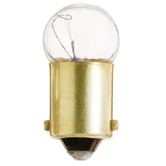 Satco S6934 1.73W 14.4V G3.5 Globe Ba9S base Miniature light bulbs {1}