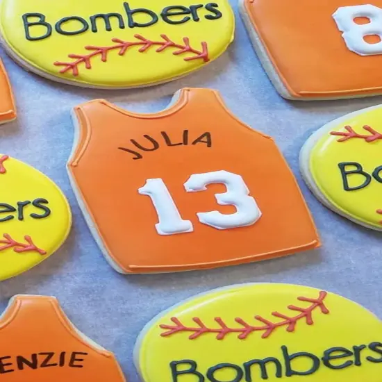 Ann Clark Sports Jersey Winter Vest Cookie Cutter, 4" {5}