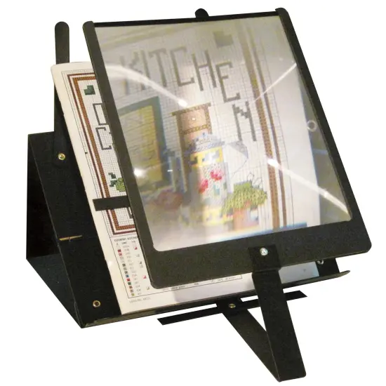 Prop-It Hands-Free Pattern Holder With Page Magnifier {2}