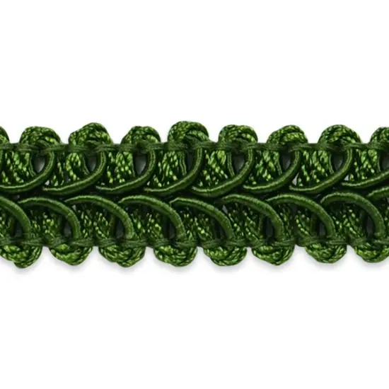 10 yards of Alice Classic Woven BraidTrim | 10 yard cut Hunter Green {1}