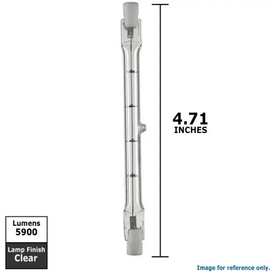 Ushio 1000726 - J130V-300W/119MM LONG R7s-12 Double Ended Halogen Light Bulb {5}