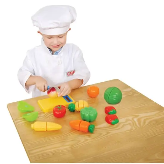 Learning Resources Pretend Play Sliceable Fruits and Veggies - 23 Pieces {5}