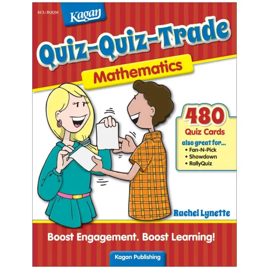 Quiz-Quiz-Trade: Mathematics, Grades 3-6 {1}