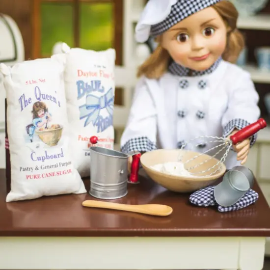 The Queen's Treasures 18 Inch Doll 7 Pc Kitchen Baking Tool Set And Food {5}