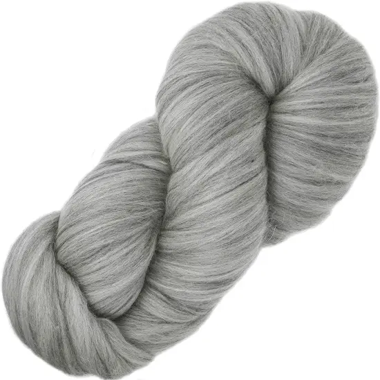 LEARN TO SPIN YARN - Beginner's Spinning Kit with Drop Spindle and Merino Pencil Roving. Choose your color. Slate {2}