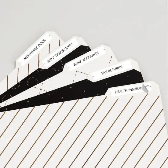 Avery Easy Peel Permanent File Folder Labels on 4" x 6" Sheets, 2/3" x 3-7/16", White, 3 Pack, 756 Labels Total (32131) {3}