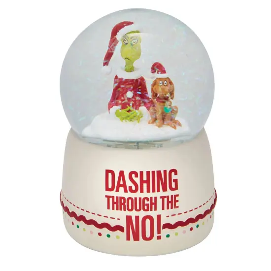 Department 56 Dept 56 The Grinch Musical Christmas Waterball White {1}