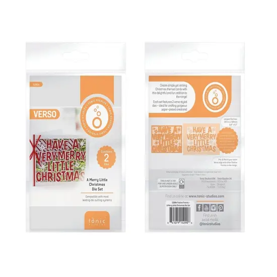 Tonic Studios Die Set-A Merry Little Christmas Festive Frames {2}