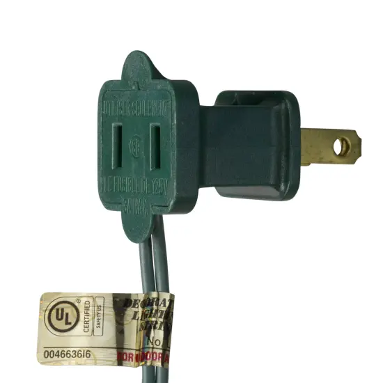 Northlight LED Wide Angle Christmas Lights - Red - 16.25' Green Wire - 50ct {3}