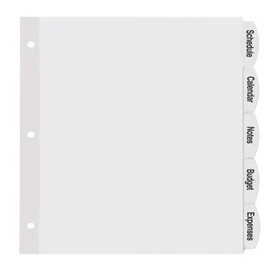 Avery Big Tab Printable Label Dividers, Easy Peel Labels, 5 Tabs, 4 Sets (14432) {3}