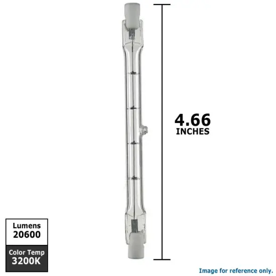 USHIO 1000299 - EJG, JP120V-750WC 119.6mm Long R7S Stage Studio Bulb {2}