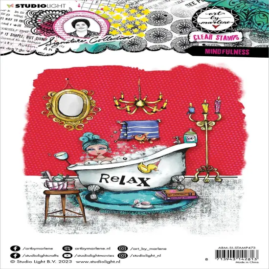 Art By Marlene Signature Collection Stamp-Nr. 473, Mindfulness {2}