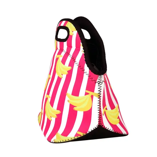 Wrapables Insulated Neoprene Lunch Bag Bananas {2}