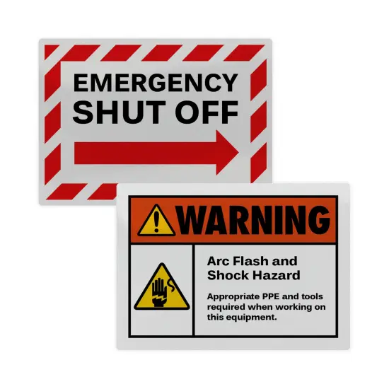 Avery Reflective Labels, 3.5" x 5" Silver Reflective Sign Labels, Laser Printable, 40 Labels (61584) {3}