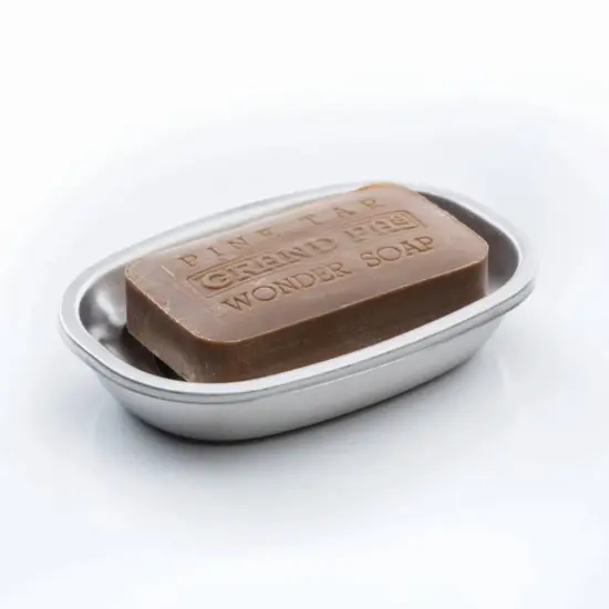 2 Piece Stainless Steel Soap Dishes Prevents Melting and Sogginess Pack of 2 {3}