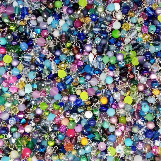 Tiny Bead Dangles, Bulk Pack of 50 Small Assorted Charms, Adorabilities {4}