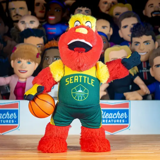Bleacher Creatures Seattle Storm Doppler 10" Mascot Plush Figure {2}