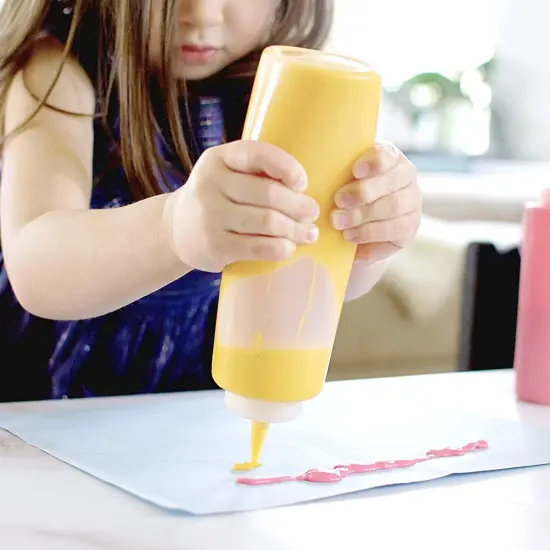 Pixiss Tie Dye Squeeze Bottles (8-Ounce) 6-Pack {4}