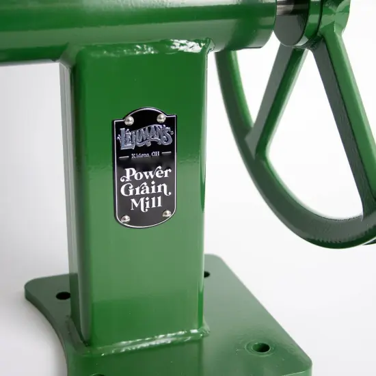 Lehman's Manual Power Grain Mill, Grinds Any Dry Grain to Pastry Flour, Big 6 Cup Capacity, 14 inches High with 12 inch Flywheel {4}