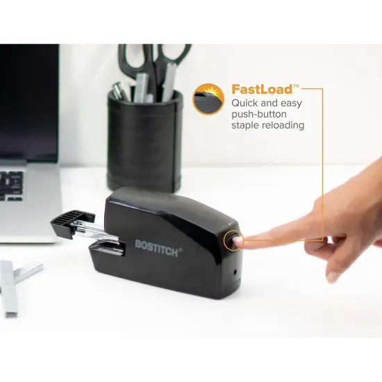 Battery Operated Electric Stapler, Black {4}