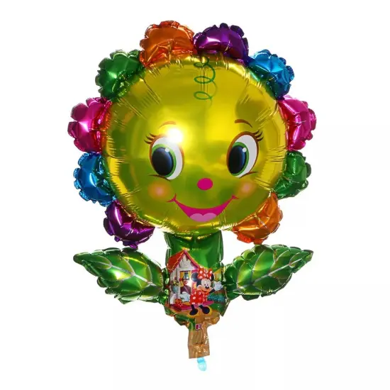 Smile Sunflowers Foil Balloons {3}